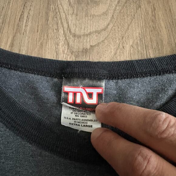 Vintage Y2K Evil Face Lead Me Not To Temptation T-shirt Size XL Skate Grunge - Picture 3 of 6